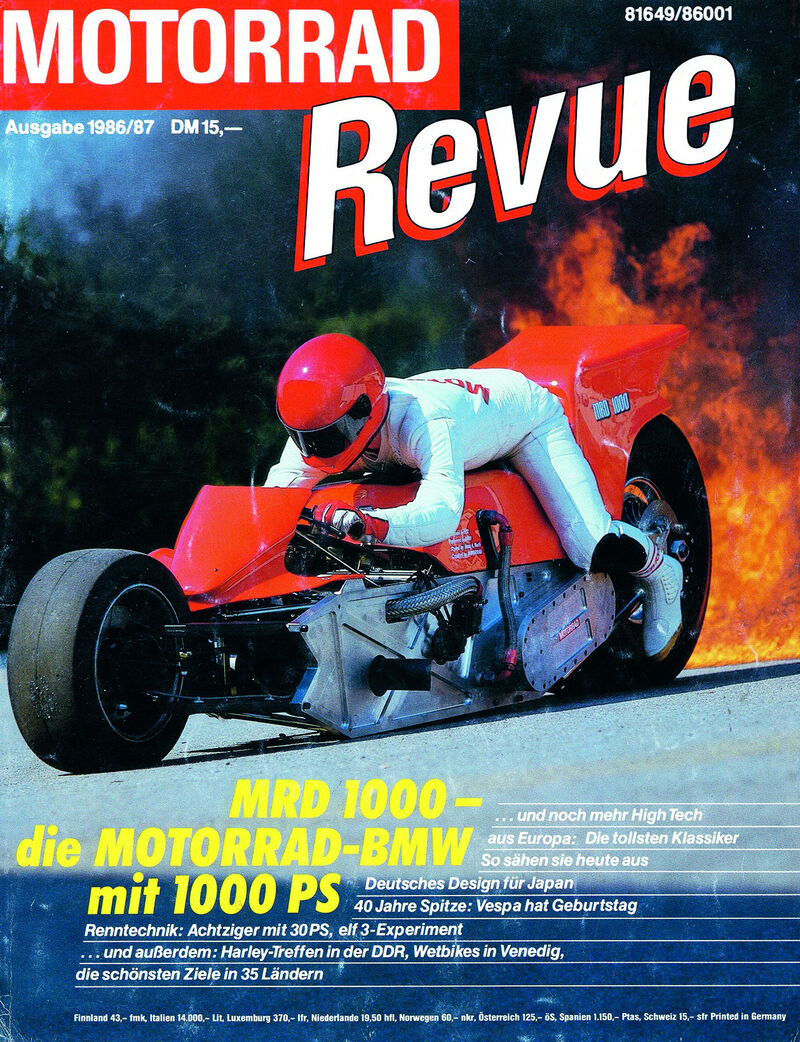 1987 Dragster Motorsport Schweiz | Auto Sport Schweiz